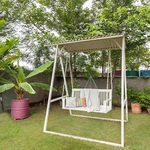 Stayvista's The Barn House - Farm-view With With Bonfire, Indoor Pool & Bar Chandigarh